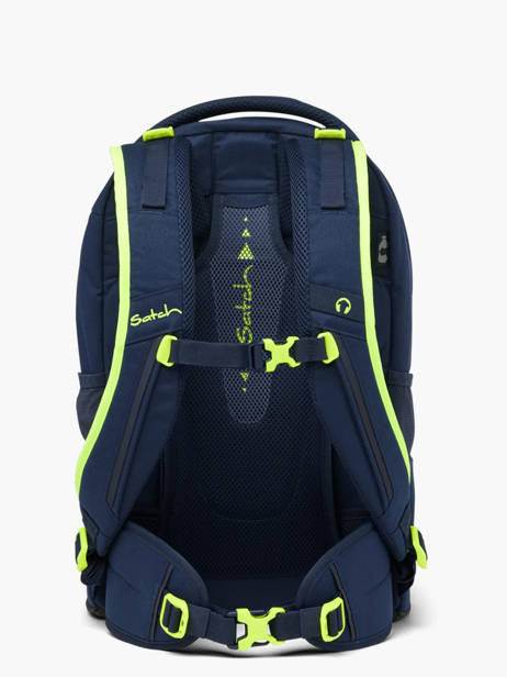 Rugzak 2 Compartimenten Satch Blauw pack 43167 ander zicht 4